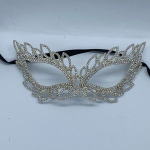 Rhinestone Adult Size Masquerade Mask